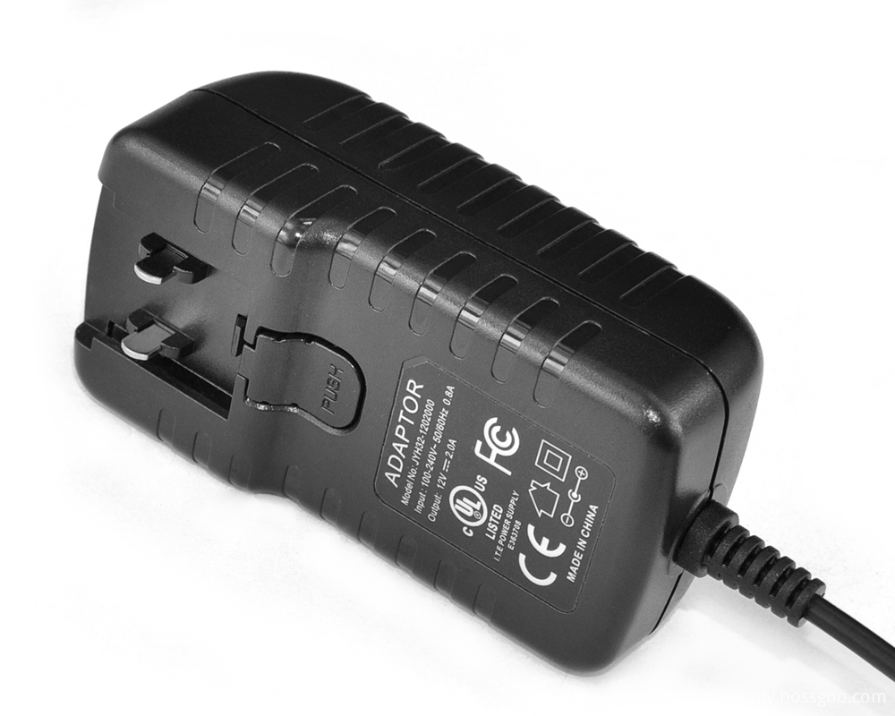 Interchangeable Plugs Wall Adapter Charger 19V1A