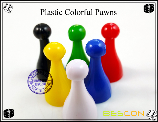Plastic Colorful Pawns-2 Plastic Colorful Pawns-2