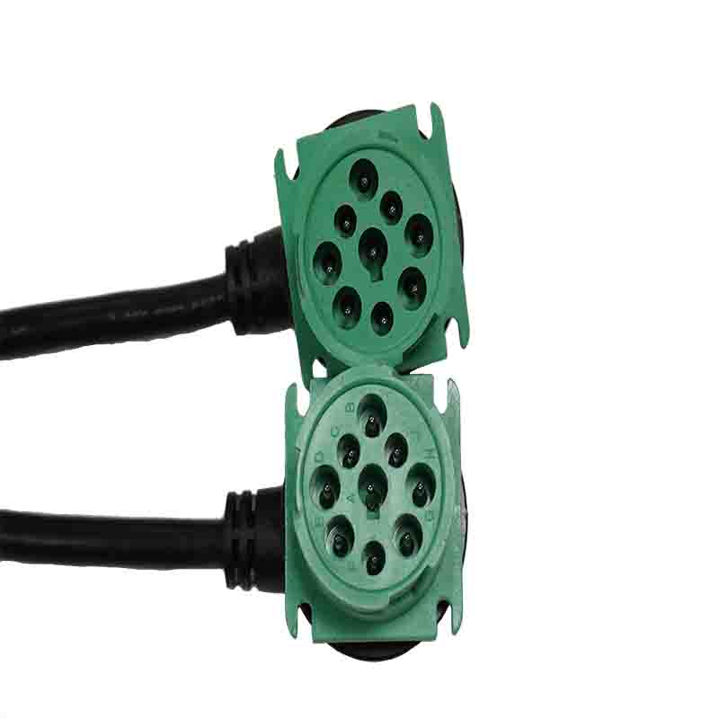 9Pin Male to Dual 9Pin Female Y-Splitter 9Pin Male to Dual 9Pin Female Y-Splitter
