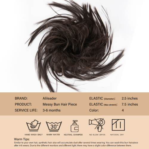 Messy Elastic Band Hair Bun Straight Updo Hairpiece Supplier, Supply Various Messy Elastic Band Hair Bun Straight Updo Hairpiece of High Quality