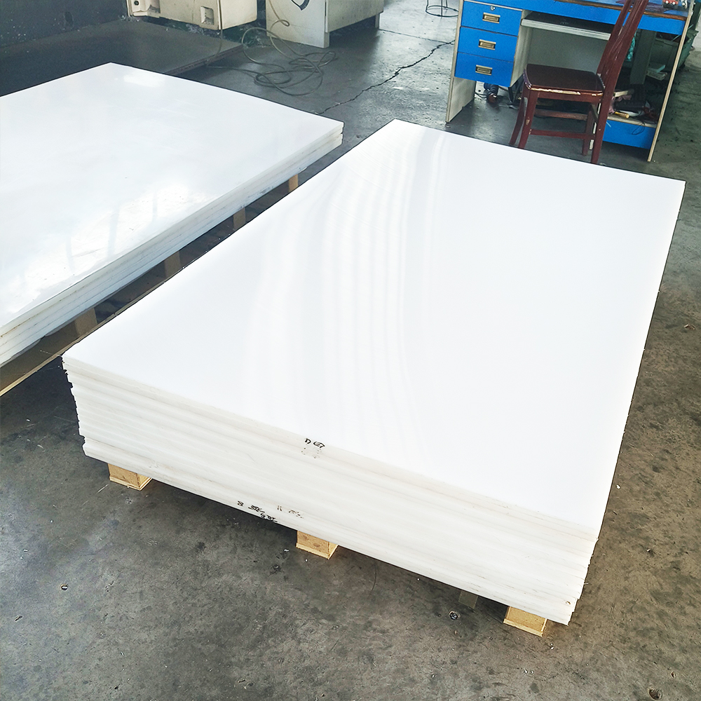 Anti-clogging liner for chute White UHMWPE liner Anti-clogging liner for chute White UHMWPE liner