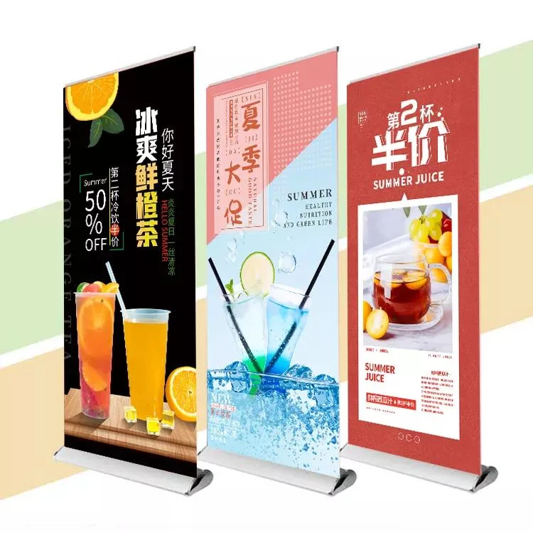Standard Retractable Roll Up Banner Stands1