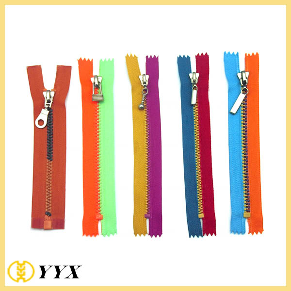 mix colors zipper