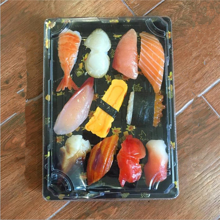 Einweg-Kunststoff-Sushi-Tray Disposable Plastic Sushi Tray