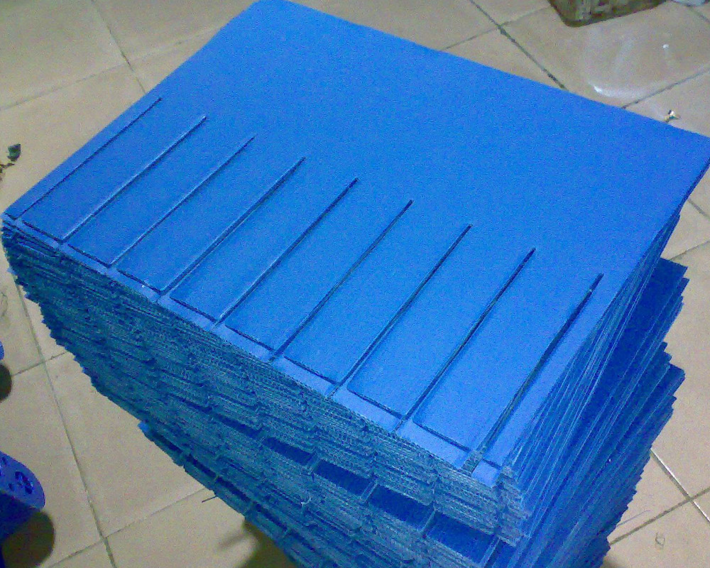 ب المموج التصويت كوبيكل PP Corrugated Voting Cubicle