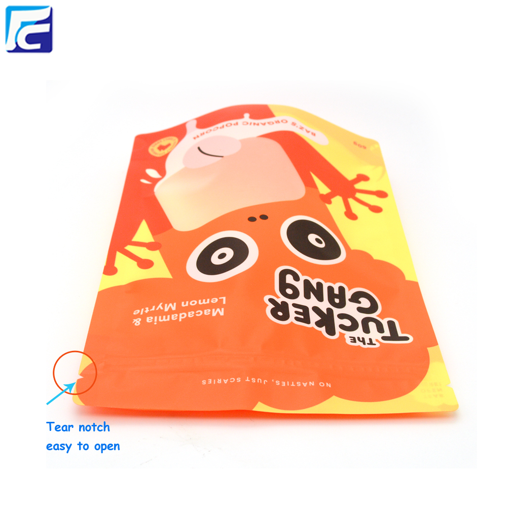 Sacs faits sur commande de logo de Popcorn Custom Logo Popcorn Bags