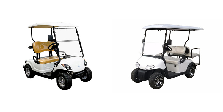 2-х местные тележки для гольфа с 2 задними сиденьями 2 Seaters Golf Carts With 2 Rear Seats