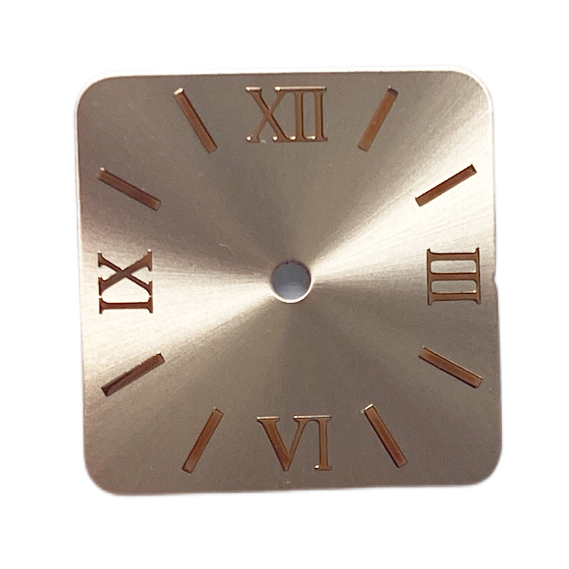 Rosegold roman numerals watch dial Rosegold roman numerals watch dial