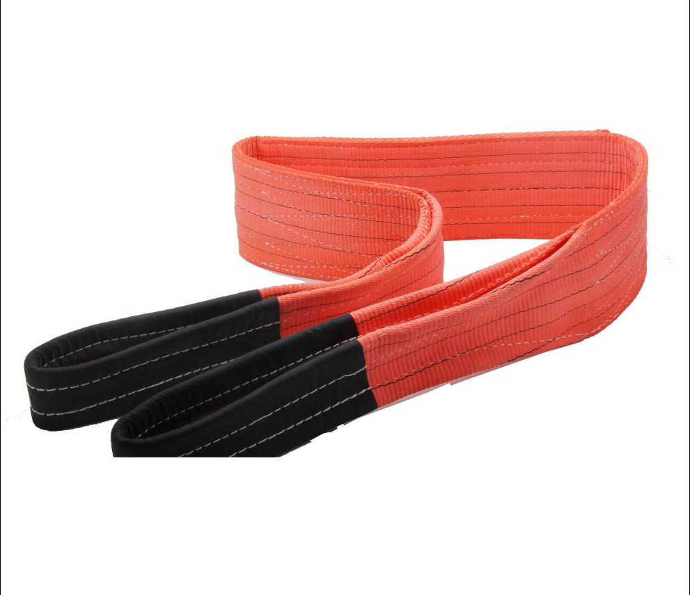 5T Loading Capacity 100 Polyester bing Sling Lifting Belt China