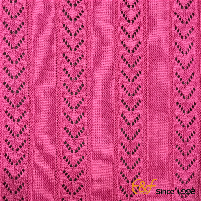 Regular Pointelle Sweater Fabric Regular Pointelle Sweater Fabric