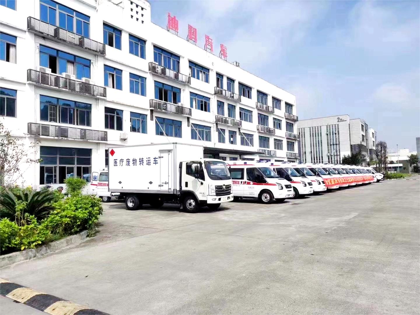 Batch delivery of ambulances