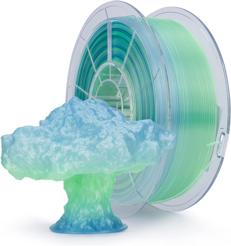 Transparent Multicolor Filament PLA Transparent Multicolor Filament PLA