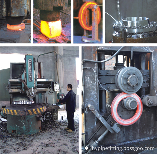 Flange production Flange production