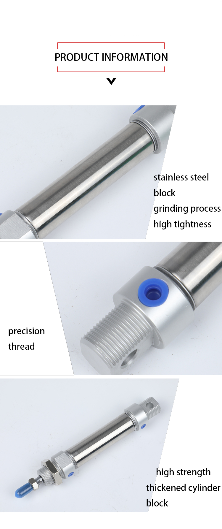 MAL Pneumatischer Minizylinder MAL Pneumatic mini Cylinder