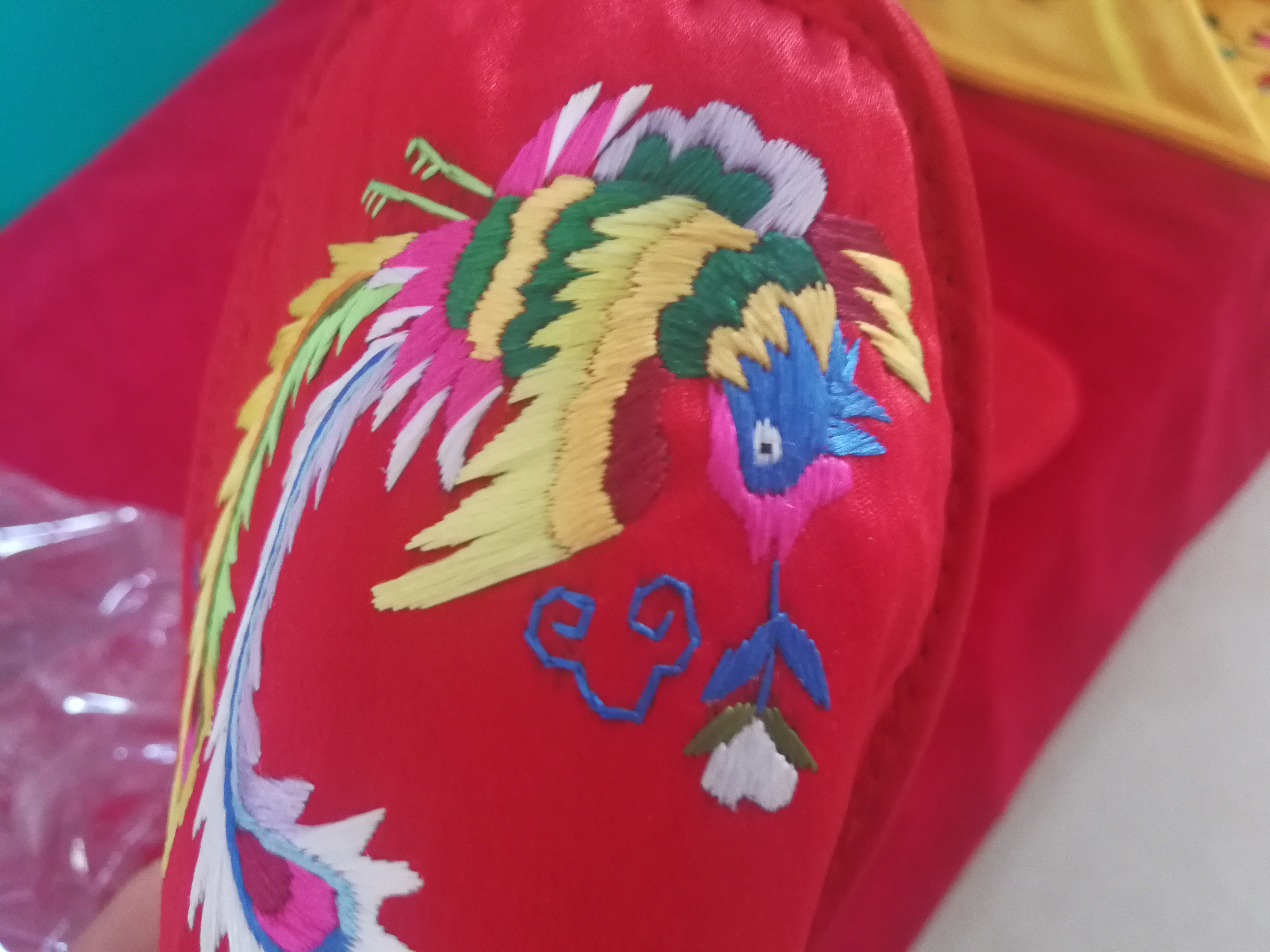 hand embroidered slipper hand embroidered slipper