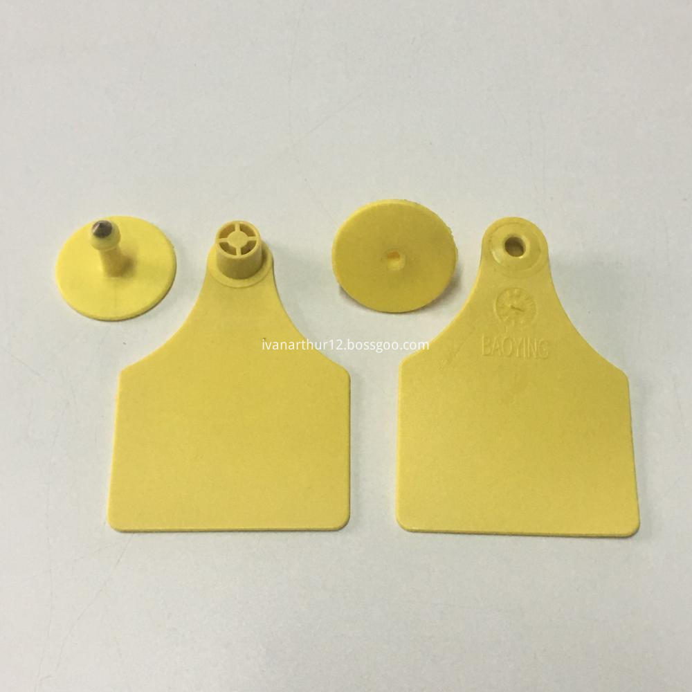 Blank eartag for cattle ear tag