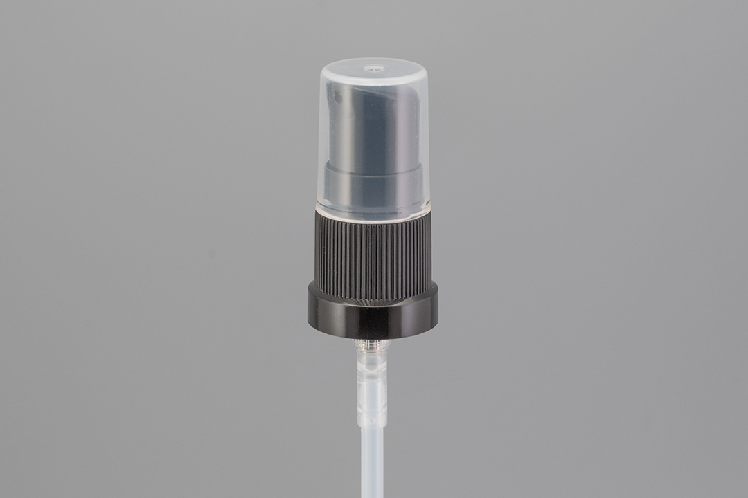 18/415 Black Shrouded Treatment Pump With Cap 18/415 Black Shrouded Treatment Pump With Cap