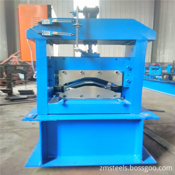 Metal Roof Ridge Cap Roll Forming Machine