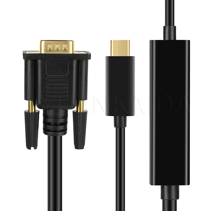 USB Type C to VGA Adapter Cable 