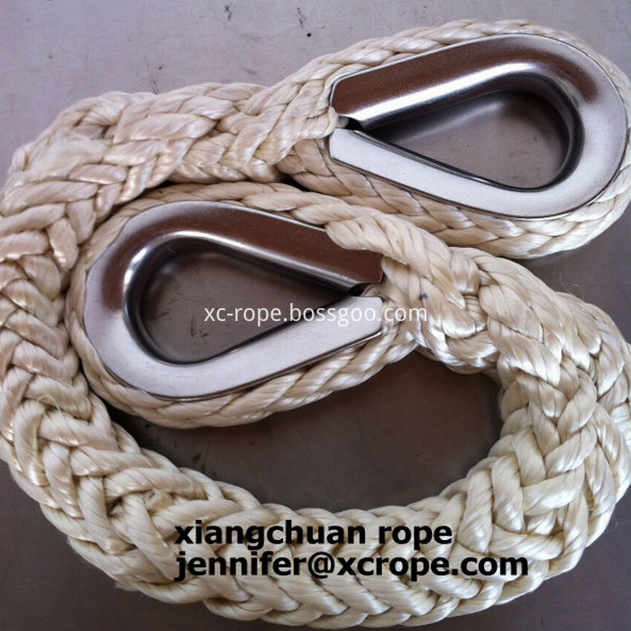 UHMWPE rope with capel 0 UHMWPE rope with capel 0