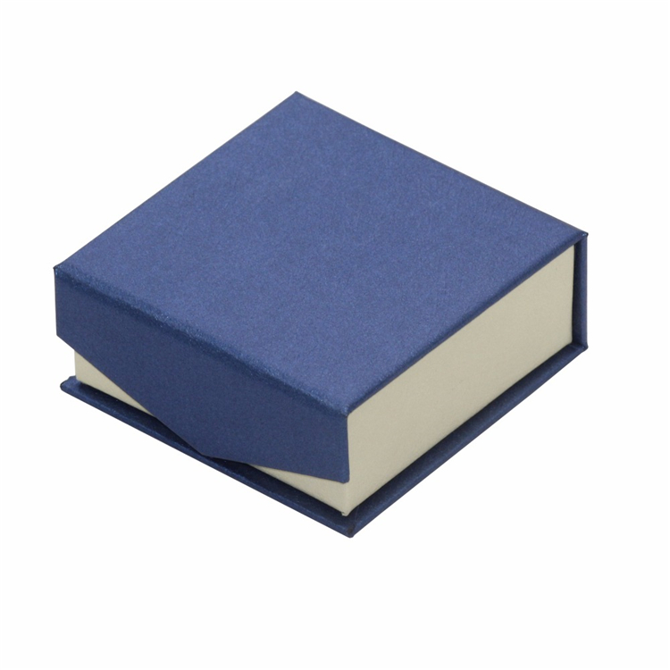 Caixa de jóia do cartão da parte superior do ímã para o pendente Magnet Clamshell Cardboard Jewelry Box For Pendant