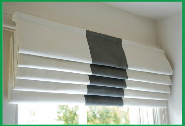 Manual Roman Blinds 