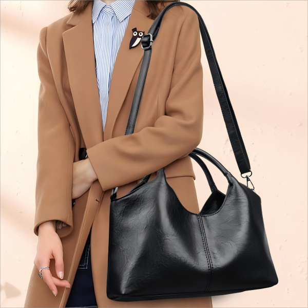 Lady's simple and versatile handbag Lady's simple and versatile handbag
