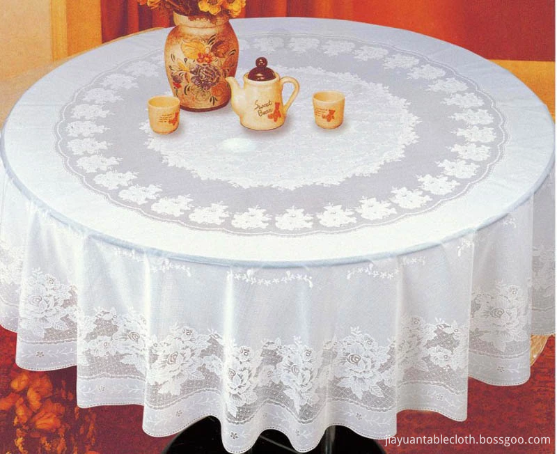 PVC LACE TABLECLOTH 2