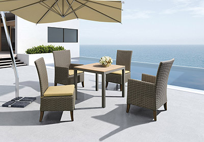 Square Patio Dining Set