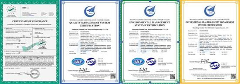 CE ISO of GCL