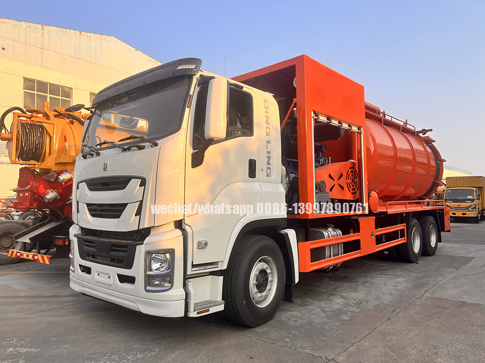 vacuum and jetting truck vacuum and jetting truck