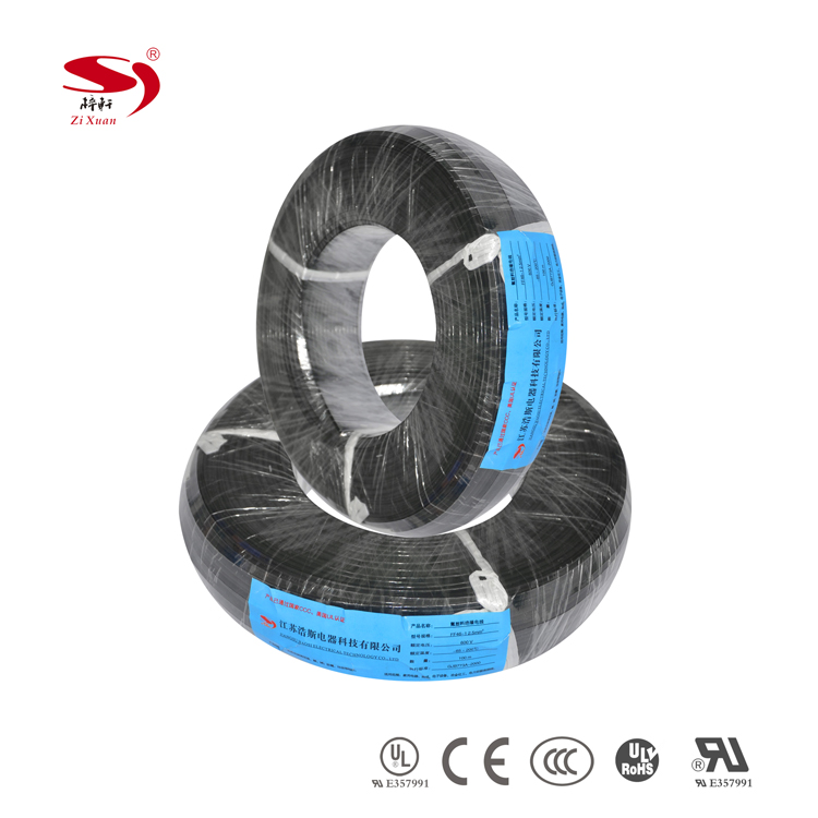 Fluorine plastic insulated wire FF46-1 2.5mm² BLACK02 Fluorine plastic insulated wire FF46-1 2.5mm² BLACK02