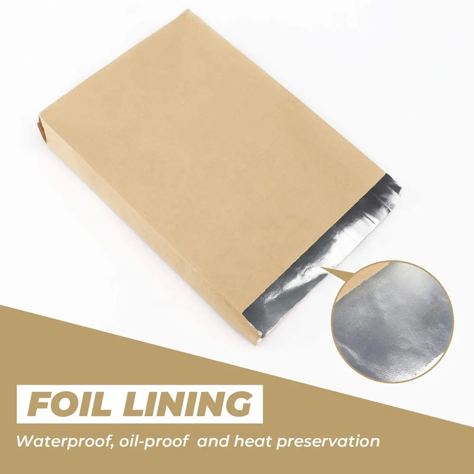 Autumn And Winter Outdoor Family Party Barbecue Oil Proof Thermal Insulation Tin Pointed Bottom Aluminum Foil Food Packaging Bag2 Autumn And Winter Outdoor Family Party Barbecue Oil Proof Thermal Insulation Tin Pointed Bottom Aluminum Foil Food Packaging Bag2