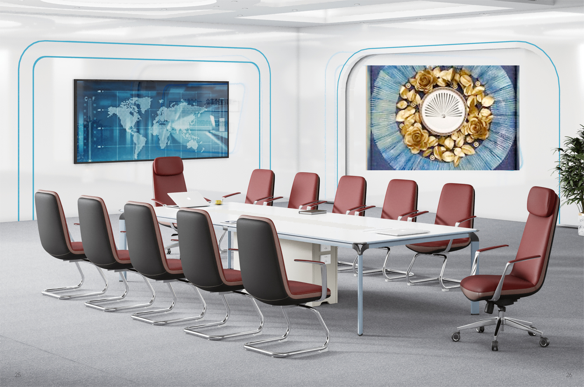 factory supplies office furniture modern furniture work conference room leather chair for boardroom for sale factory supplies office furniture modern furniture work conference room leather chair for boardroom for sale