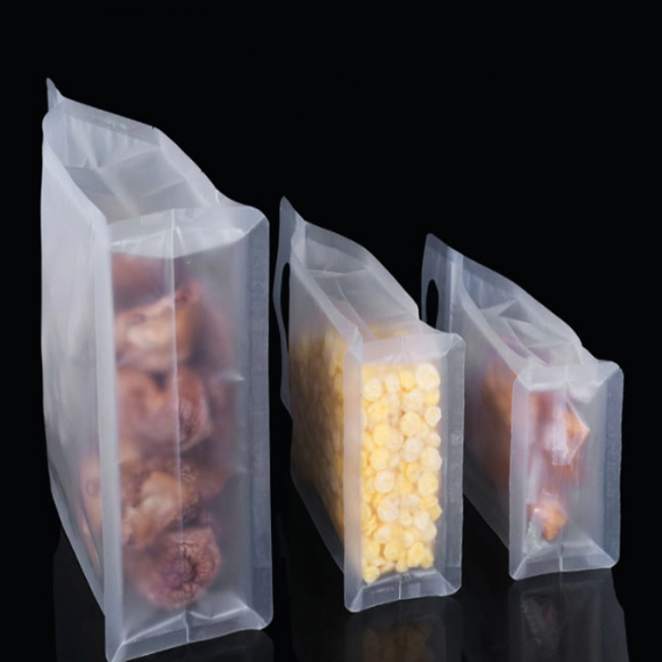 Custom zip lock plastic flat bottom clear Bag5 Custom zip lock plastic flat bottom clear Bag5
