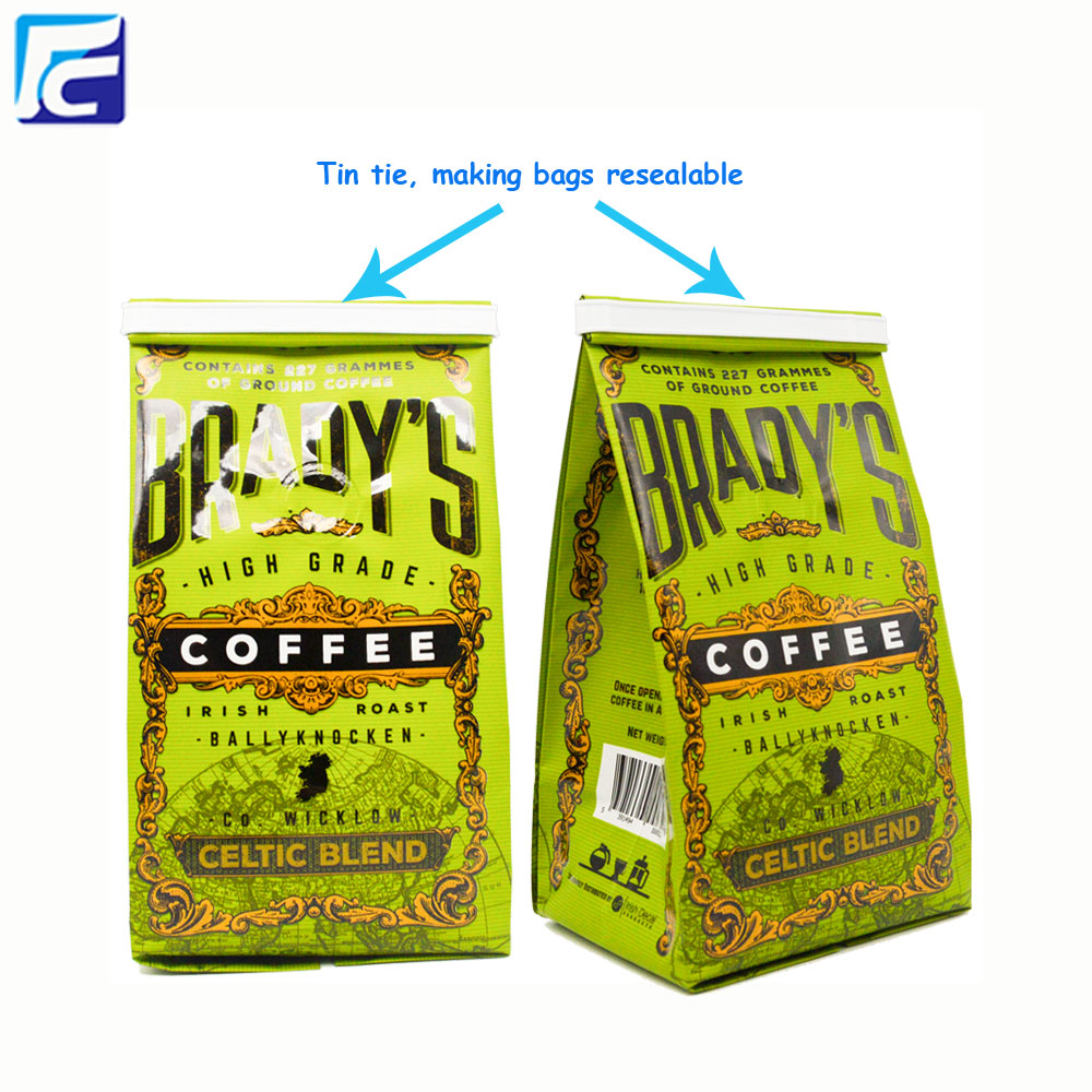 sacs d'emballage avec cravate packaging bags with tin tie