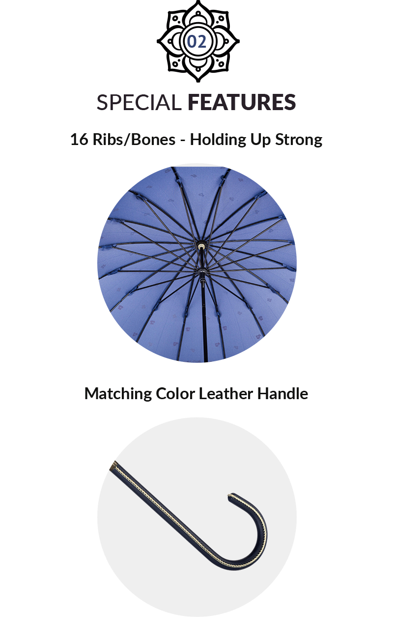 Odm 16リブプリント女性S手オープンストレート傘 Odm 16 Ribs Printed Women S Hand Open Straight Umbrella