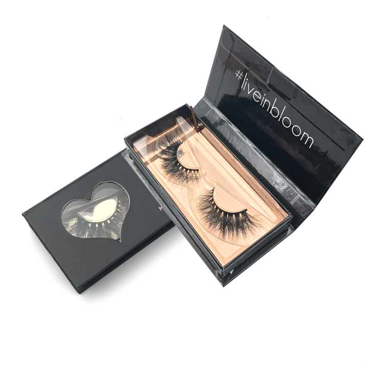 Glitter Eigen label wimper Custom Box verpakking Glitter Private Label Eyelash Custom Box Packaging