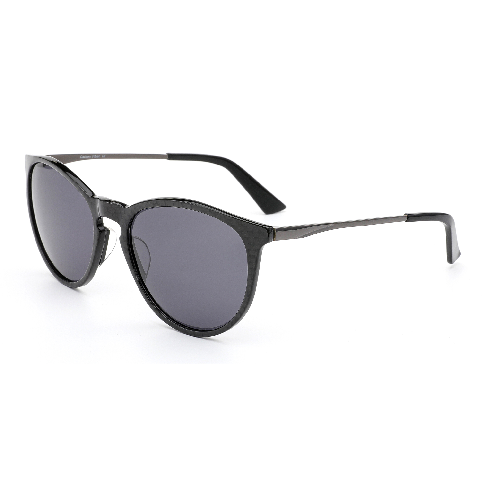 Chic Round Carbon Fiber Sunglasses Model Chic Round Carbon Fiber Sunglasses Model