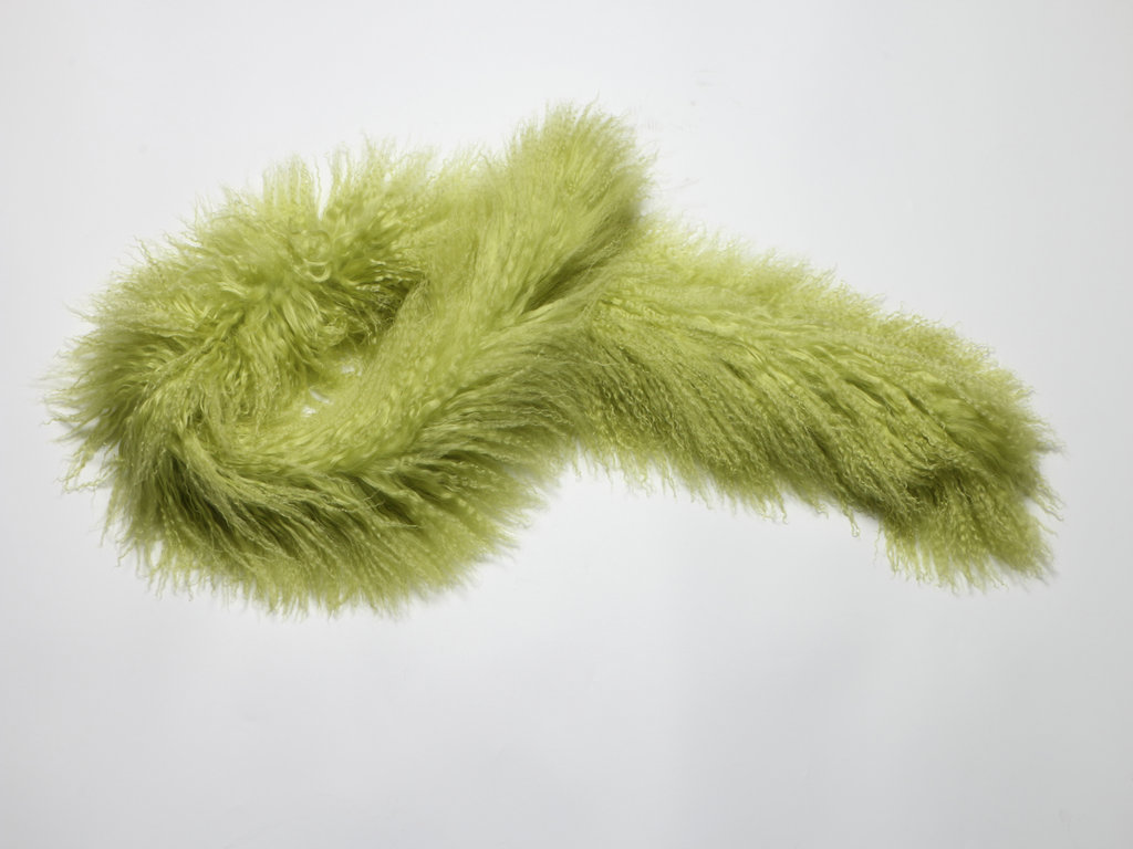 Sheepskin scarf