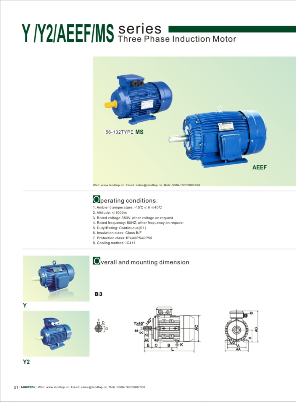 10HP Three Phase Motor