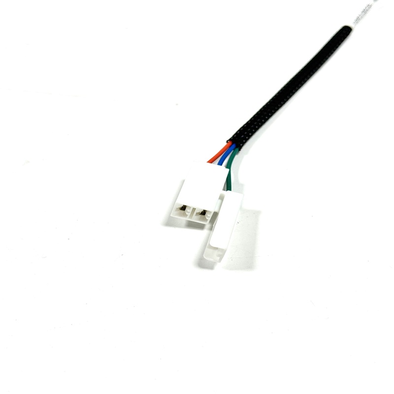 JST 3Pin Automotive Inflation Switch Wiring Harness with Braided Protective Sleeve JST 3Pin Automotive Inflation Switch Wiring Harness with Braided Protective Sleeve
