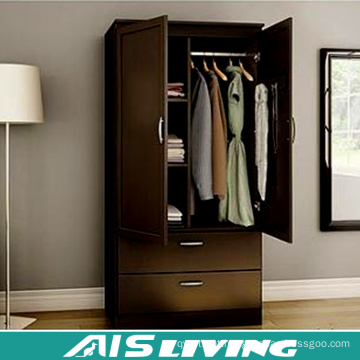 China Armario De Aco Do Wardrobe Do Quarto De 2 Portas Com Projeto Interno Da Gaveta Ais W457 Fabricantes