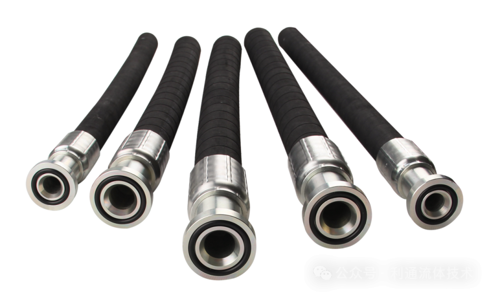 Heavy material suction and discharge hose