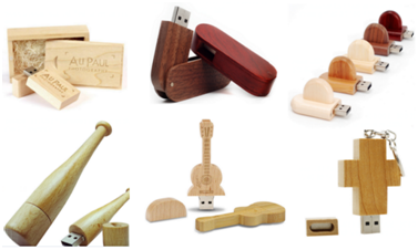 wooden usb