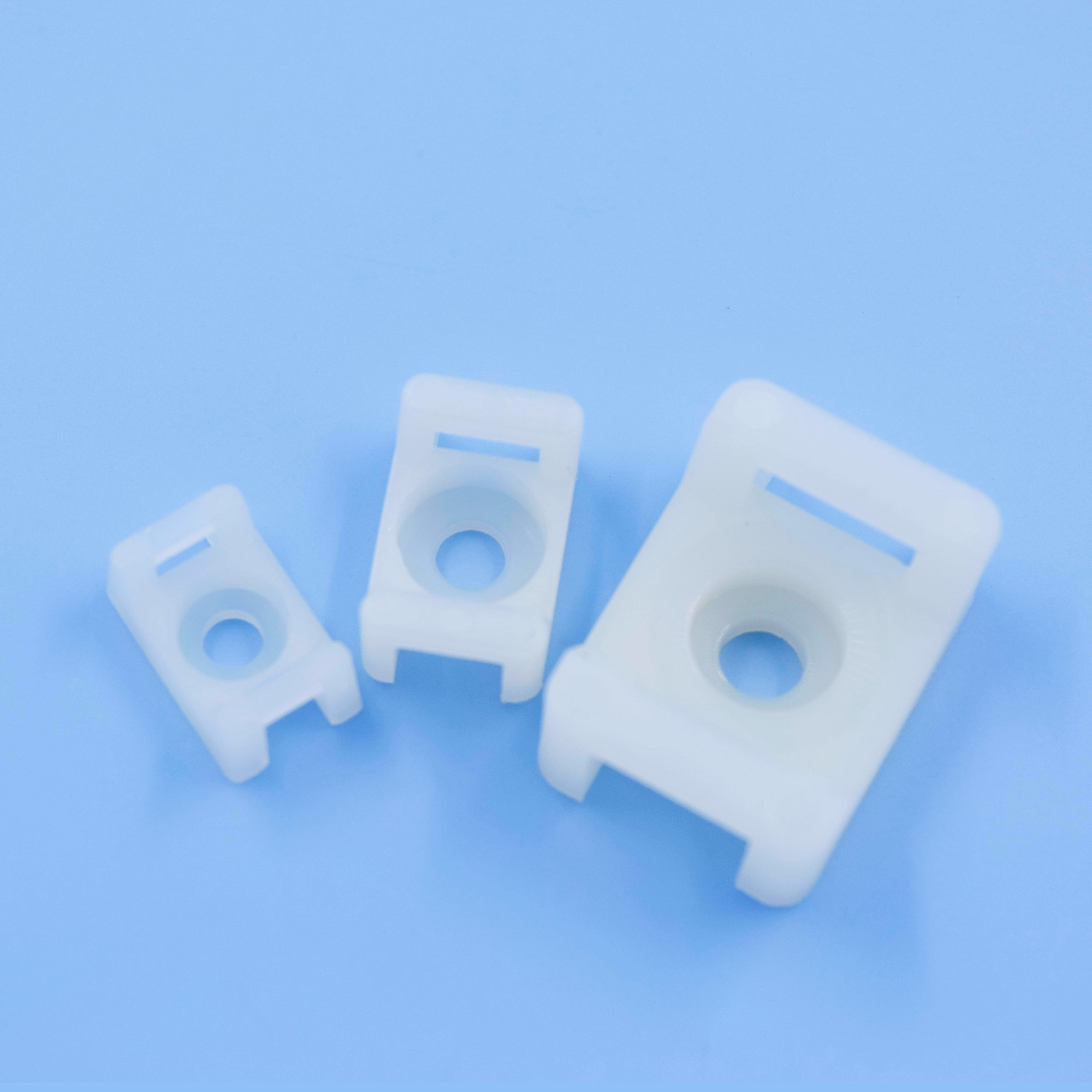 Nylon Plastic Screw Cable Tie Mount Base1 Nylon Plastic Screw Cable Tie Mount Base1