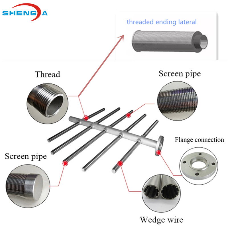 Stainless Steel Wedge Wire Screen Distributor Stainless Steel Wedge Wire Screen Distributor