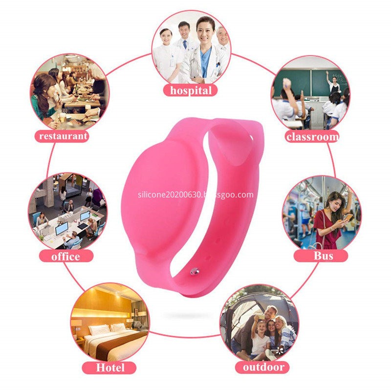 Washing-free silicone bracelet Washing-free silicone bracelet
