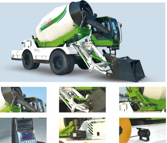Self-loading Mxier Truck (3) Self-loading Mxier Truck (3)