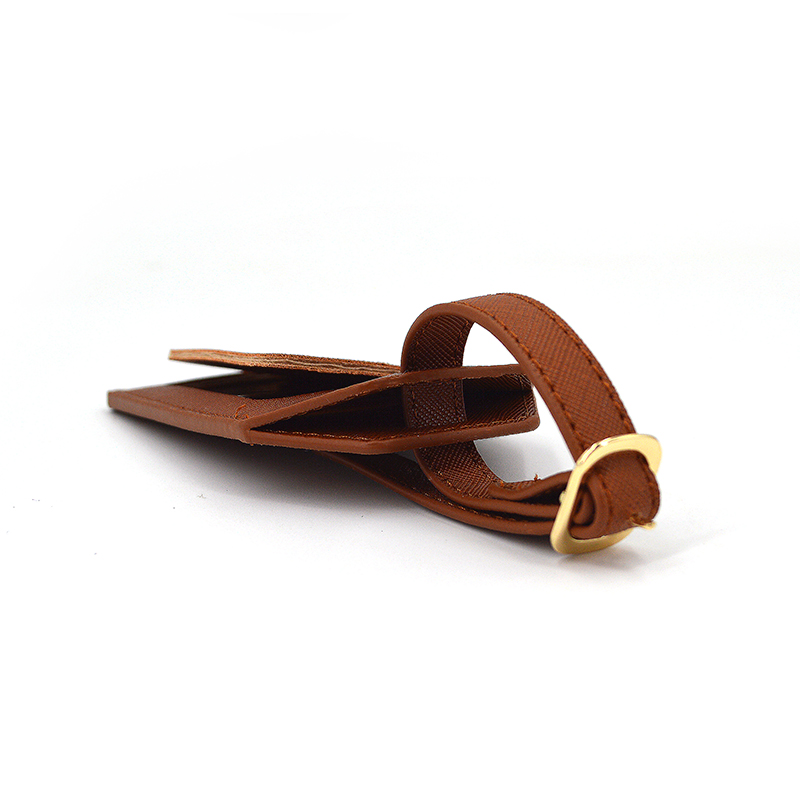 Metal Buckle Strap Travel Loop Leather Luggage Tag Metal Buckle Strap Travel Loop Leather Luggage Tag